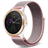 Strap-it® Garmin Vivomove HR nylon bandje (pink sand)
