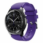 Strap-it® Strap-it Samsung Galaxy Watch siliconen bandje 46mm (paars)