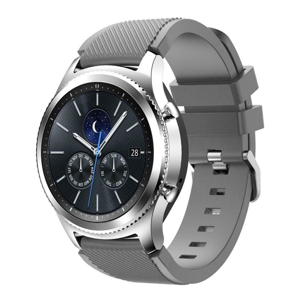Strap-it® Strap-it Samsung Gear S3 silicone band (grijs)