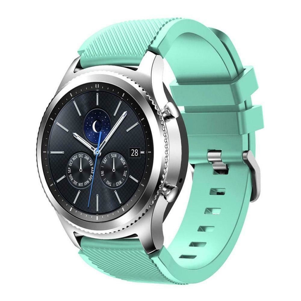 Strap-it® Strap-it Samsung Gear S3 silicone band (aqua)