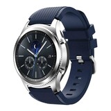 Strap-it® Samsung Gear S3 silicone band (donkerblauw)