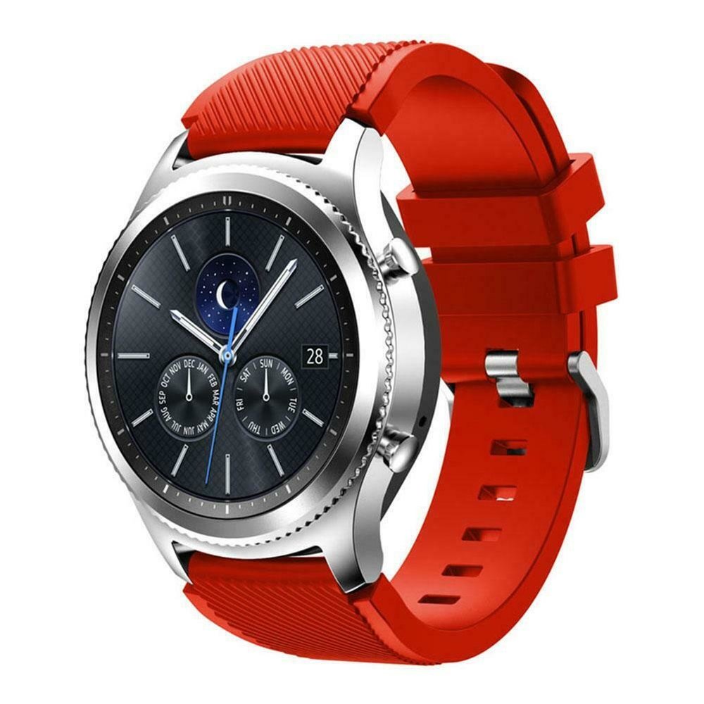 Strap-it® Strap-it Samsung Gear S3 silicone band (rood)