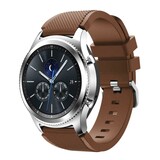 Strap-it® Samsung Gear S3 silicone band (koffiebruin)