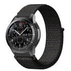 Strap-it® Strap-it Samsung Galaxy Watch 46mm nylon band (zwart)