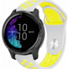 Strap-it® Strap-it Garmin Venu sport band (grijs/geel) Strap-it® Strap-it Garmin Venu sport band (grijs/geel)