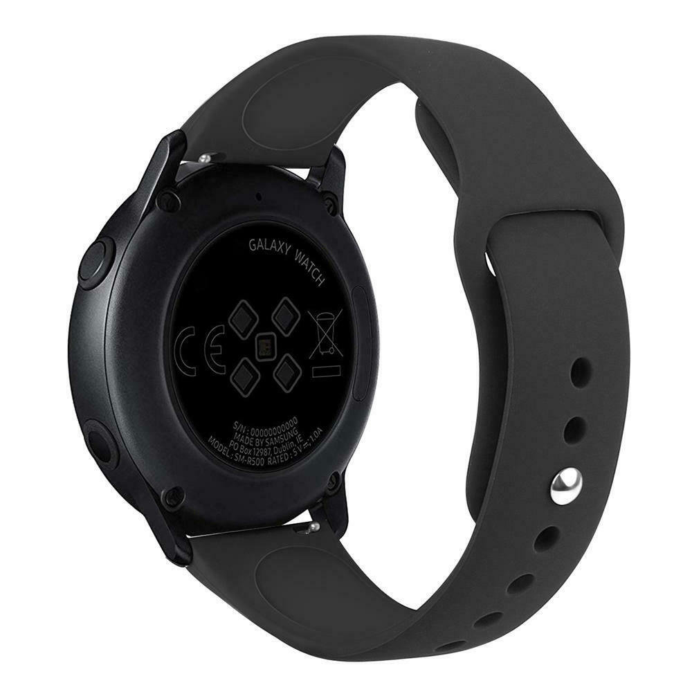 Strap-it® Strap-it Samsung Galaxy Watch Active sport band (zwart)