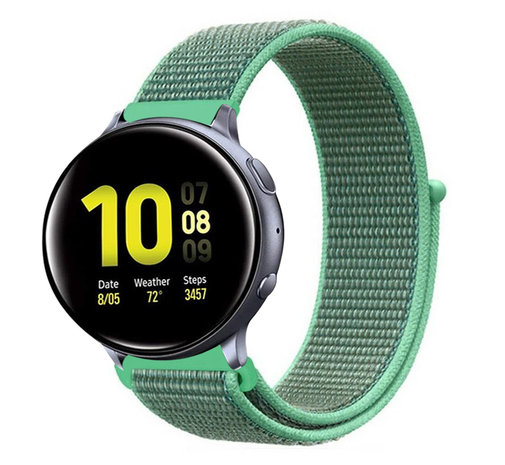 Strap-it® Strap-it Samsung Galaxy Watch Active nylon band (mint)