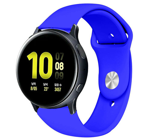 Strap-it® Strap-it Samsung Galaxy Watch Active sport band (blauw)