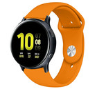 Strap-it® Strap-it Samsung Galaxy Watch Active sport band (oranje)