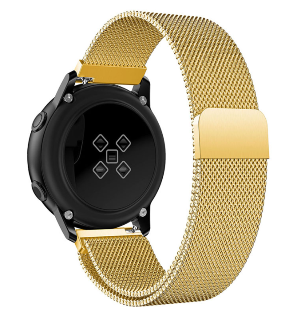 Strap-it® Strap-it Garmin Venu Milanese band (goud)