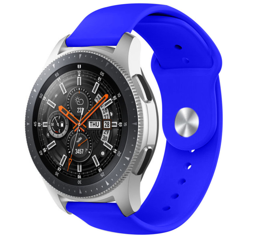 Strap-it® Strap-it Samsung Galaxy Watch sport band 46mm (blauw)