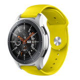 Strap-it® Samsung Galaxy Watch sport band 46mm (geel)