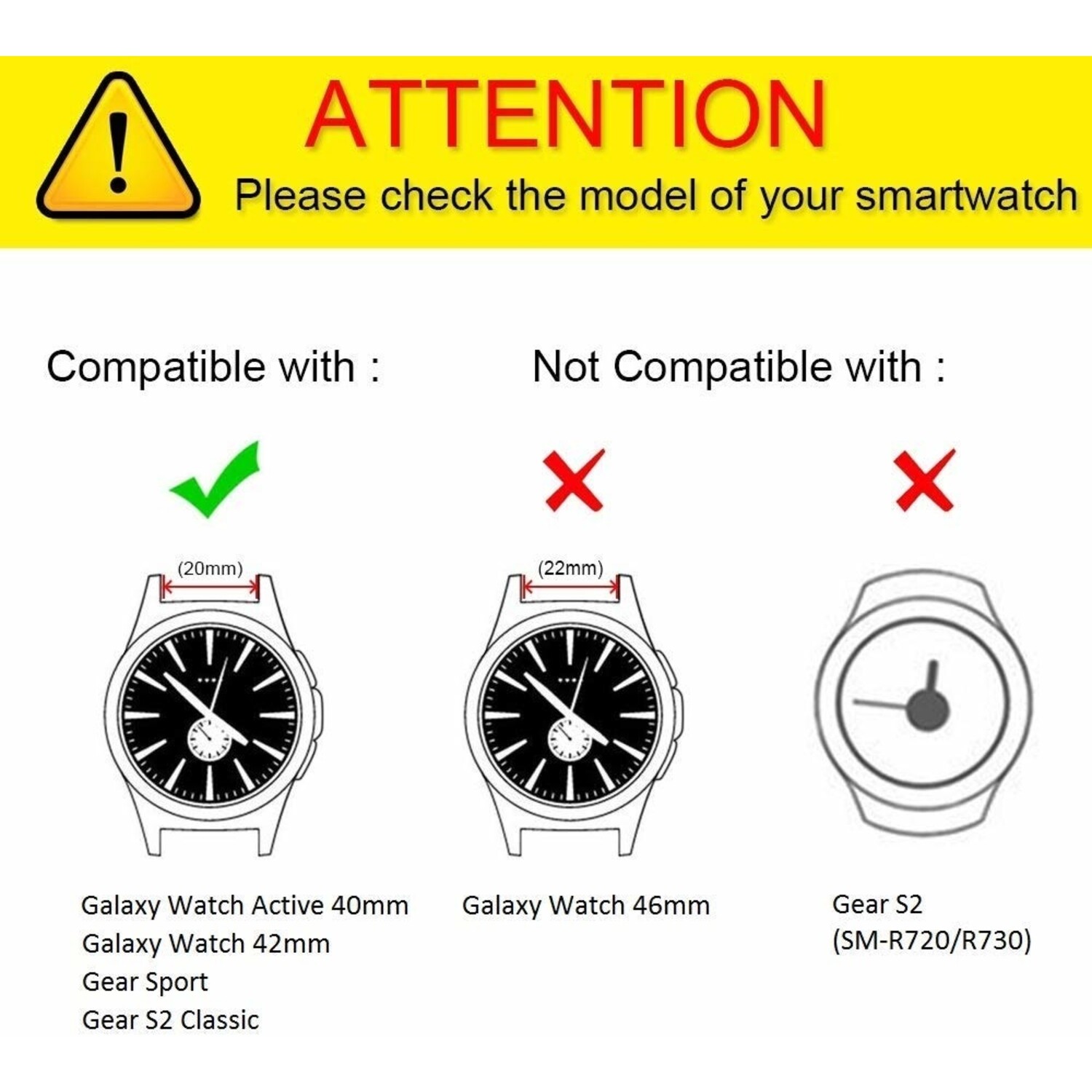 Galaxy active strap size sale