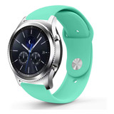 Strap-it® Samsung Gear S3 sport band (aqua)