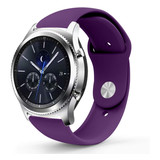 Strap-it® Samsung Gear S3 sport band (paars) Strap-it® Samsung Gear S3 sport band (paars)