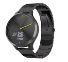 Strap-it® Strap-it Garmin Vivomove HR metalen bandje (zwart)