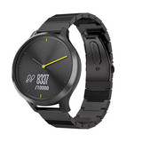Strap-it® Garmin Vivomove HR metalen bandje (zwart)