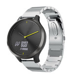 Strap-it® Garmin Vivomove HR metalen bandje (zilver)