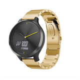 Strap-it® Garmin Vivomove HR metalen bandje (goud)