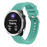 Strap-it® Strap-it Garmin Vivoactive 4 silicone band - 45mm - aqua Strap-it® Strap-it Garmin Vivoactive 4 silicone band - 45mm - aqua