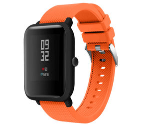 Strap-it® Xiaomi Amazfit Bip silicone band (oranje)