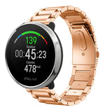 Strap-it® Polar Ignite stalen band (rosé goud)