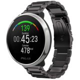 Strap-it® Polar Unite stalen band (zwart)