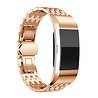 Strap-it® Strap-it Fitbit Charge 2 stalen draak band (rosé goud) Strap-it® Strap-it Fitbit Charge 2 stalen draak band (rosé goud)
