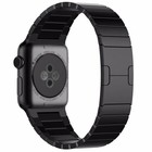 Strap-it® Strap-it Apple Watch luxe metalen band (zwart)