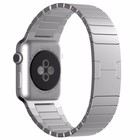 Strap-it® Strap-it Apple Watch luxe metalen band (zilver)