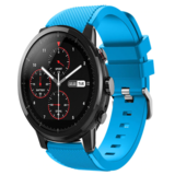 Strap-it® Xiaomi Amazfit Stratos silicone band (lichtblauw)