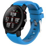 Strap-it® Xiaomi Amazfit Pace silicone band (lichtblauw)