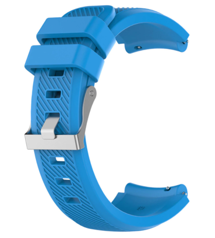 Strap-it® Strap-it Xiaomi Amazfit GTR silicone band (lichtblauw)