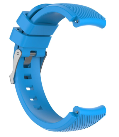 Strap-it® Strap-it Xiaomi Amazfit GTR silicone band (lichtblauw)