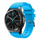 Strap-it® Strap-it Samsung Galaxy Watch siliconen bandje 46mm (lichtblauw)