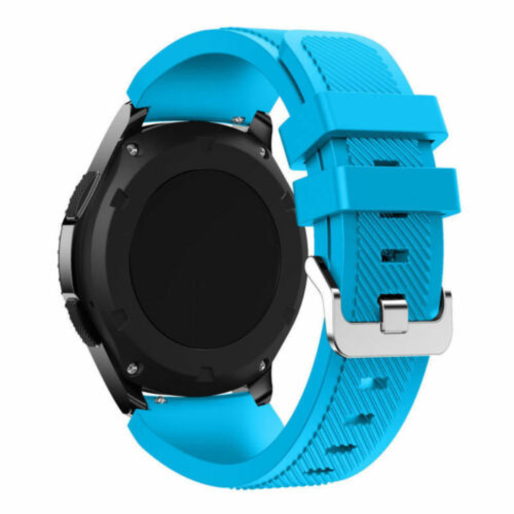 Strap-it® Strap-it Samsung Gear S3 silicone band (lichtblauw)