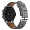 Strap-it® Strap-it Garmin Vivoactive 4 bandje leer - 45mm - grijs Strap-it® Strap-it Garmin Vivoactive 4 bandje leer - 45mm - grijs