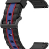 Strap-it® Strap-it Garmin Vivoactive 4 Special Edition band (zwart/blauw) Strap-it® Strap-it Garmin Vivoactive 4 Special Edition band (zwart/blauw)