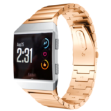 Strap-it® Fitbit Ionic metalen bandje (rosé goud)