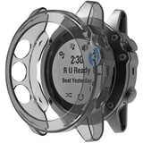 Strap-it® Garmin Fenix 5x TPU case (transparant zwart)