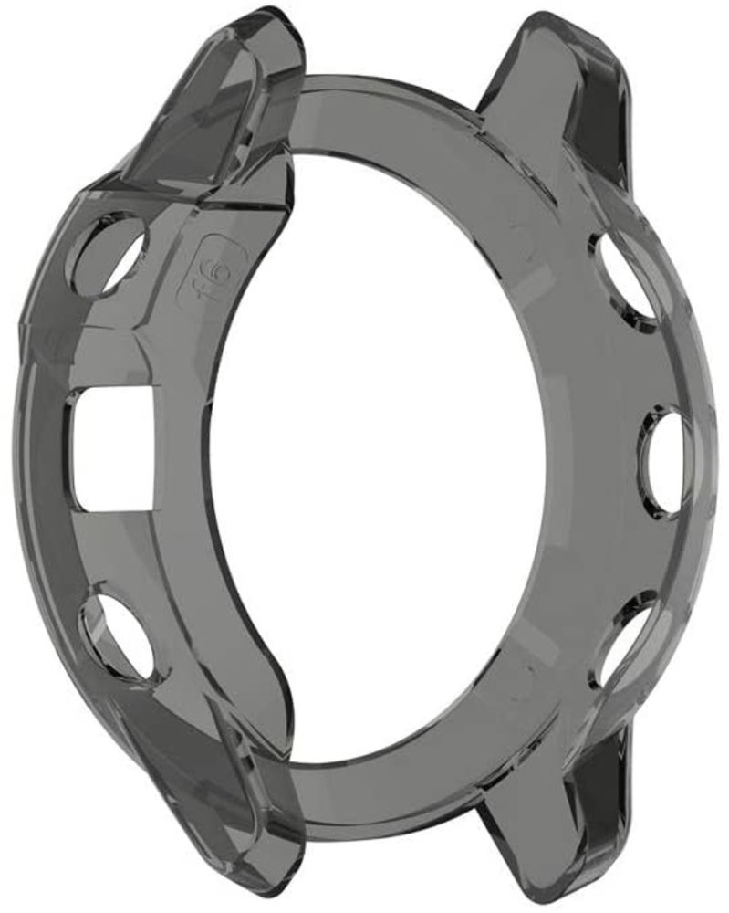 Strap-it® Strap-it Garmin Fenix 5x TPU case (transparant zwart)