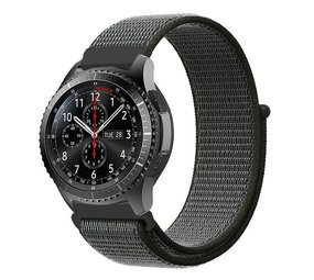 Strap-it® Samsung Galaxy Watch 46mm nylon band (groen)