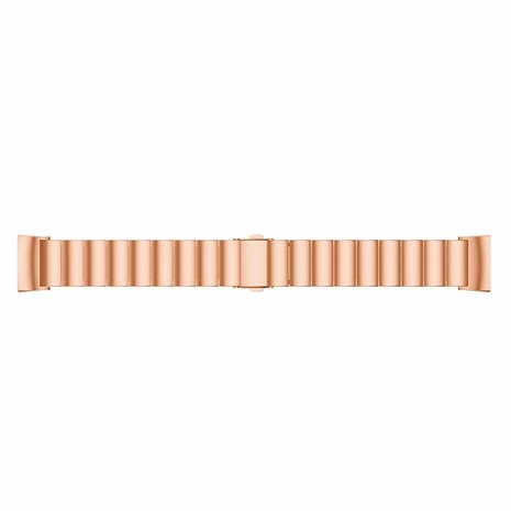 Strap-it® Strap-it Fitbit Charge 4 metalen bandje (rosé goud) Strap-it® Strap-it Fitbit Charge 4 metalen bandje (rosé goud)