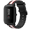 Strap-it® Strap-it Xiaomi Amazfit Bip Special Edition band (zwart/wit) Strap-it® Strap-it Xiaomi Amazfit Bip Special Edition band (zwart/wit)