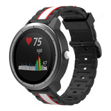 Strap-it® Garmin Vivoactive 3 Special Edition band (zwart/wit) Strap-it® Garmin Vivoactive 3 Special Edition band (zwart/wit)