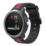 Strap-it® Garmin Vivoactive 3 Special Edition band (zwart/rood) Strap-it® Garmin Vivoactive 3 Special Edition band (zwart/rood)