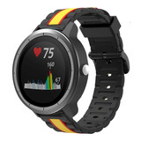 Strap-it® Garmin Vivoactive 3 Special Edition band (zwart/geel) Strap-it® Garmin Vivoactive 3 Special Edition band (zwart/geel)