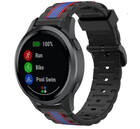 Strap-it® Strap-it Garmin  Vivoactive 4 Special Edition band (zwart/blauw)