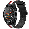 Strap-it® Strap-it Huawei Watch GT 2 Special Edition band (zwart/wit) Strap-it® Strap-it Huawei Watch GT 2 Special Edition band (zwart/wit)