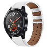 Strap-it® Strap-it Huawei Watch GT bandje leer (wit) Strap-it® Strap-it Huawei Watch GT bandje leer (wit)
